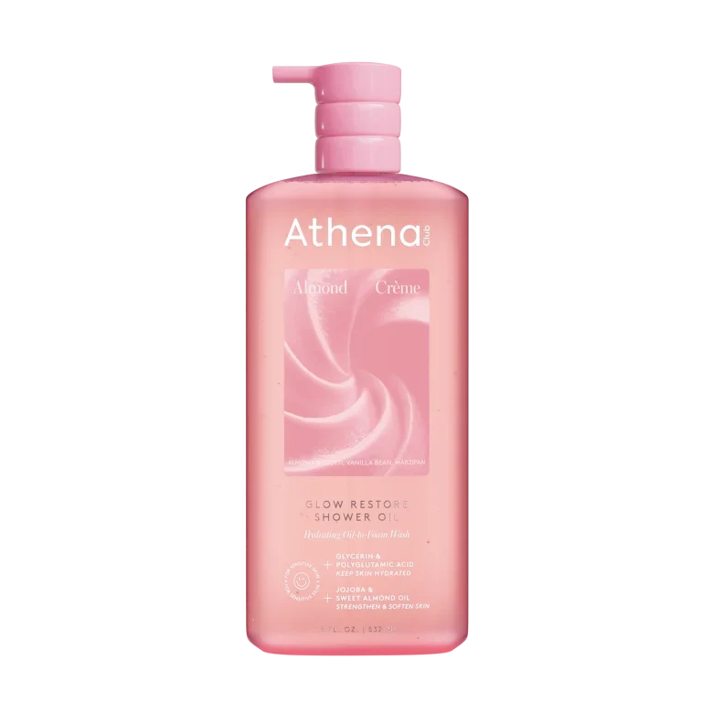 Glow Restore Shower Oil F8 Almond Crème